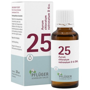 BIOCHEMIE Pflüger 25 Aurum chlorat.natron.D 6 Tro. Produktbild