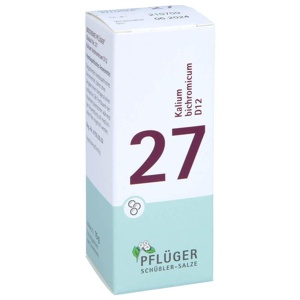 BIOCHEMIE Pflüger 27 Kalium bichromicum D 12 Glob. Produktbild