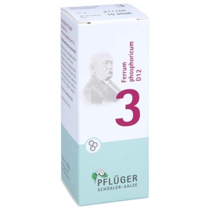 BIOCHEMIE Pflüger 3 Ferrum phosphoricum D 12 Glob. Produktbild