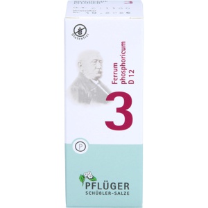 BIOCHEMIE Pflüger 3 Ferrum phosphoricum D 12 Tabl. Produktbild