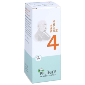 BIOCHEMIE Pflüger 4 Kalium chloratum D 6 Globuli Produktbild