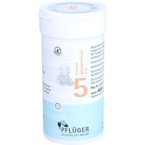 BIOCHEMIE Pflüger 5 Kalium phosphoricum D 6 Tabl. Produktbild