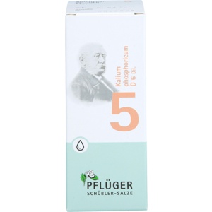 BIOCHEMIE Pflüger 5 Kalium phosphoricum D 6 Tropf. Produktbild