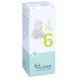 BIOCHEMIE Pflüger 6 Kalium sulfuricum D 6 Globuli Produktbild