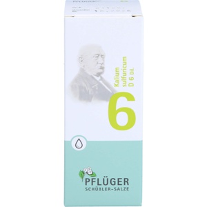 BIOCHEMIE Pflüger 6 Kalium sulfuricum D 6 Tropfen Produktbild
