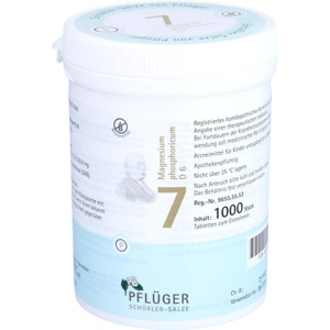 BIOCHEMIE Pflüger 7 Magnesium phosphoricum D 6 Tab Produktbild