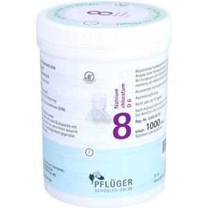 BIOCHEMIE Pflüger 8 Natrium chloratum D 6 Tabl. Produktbild