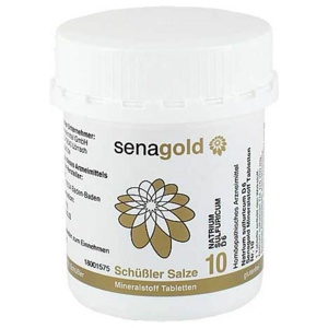 BIOCHEMIE Senagold 10 Natrium sulfuricum D 6 Tabl. Produktbild