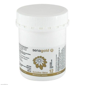 BIOCHEMIE Senagold 12 Calcium sulfuricum D 6 Tabl. Produktbild