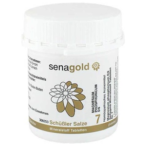 BIOCHEMIE Senagold 7 Magnesium phosphoric.D 6 Tab. Produktbild