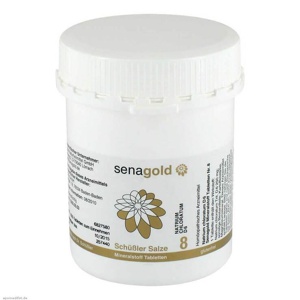 BIOCHEMIE Senagold 8 Natrium chloratum D 6 Tabl. Produktbild