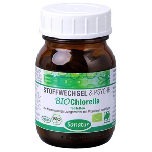 BIOCHLORELLA Mikroalgen Naturland Tabletten Produktbild