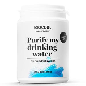 BioCool Purify My Drinking Water 250 tabletter produkt bild