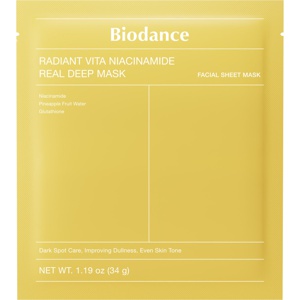 Biodance Radiant Vita Niacinamide Real Deep Mask produktbillede