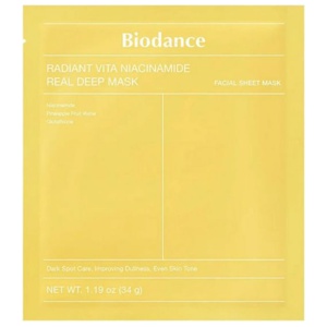 Biodance Radiant Vita Niacinamide Real Deep Mask produktbilde