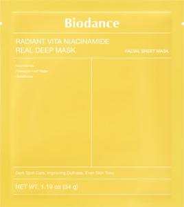 Biodance Radiant Vita Niacinamide Real Deep Mask produkt bild