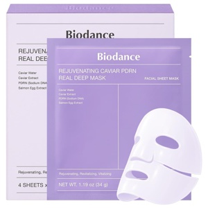 Biodance Rejuvenating Caviar PDRN Real Deep Mask 4-pack produkt bild