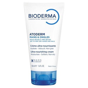 Bioderma Atoderm Mains & Ongles toitev kreem kuivadele kätele 50 ml toote pilt