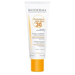 Bioderma Photoderm Akn Mat päikesekaitsekreem kombineeritud nahale SPF30 40 ml toote pilt