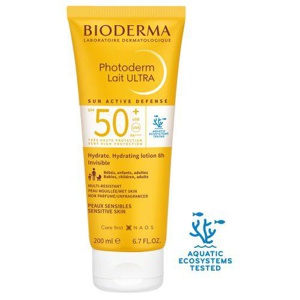 Bioderma Photoderm Lait Ultra päikesekaitsepiim SPF50+ 200 ml toote pilt