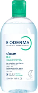 Bioderma Sebium H2O Micellarvann, 500 ml produktbilde