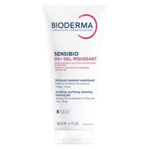 Bioderma Sensibio DS+ очищающий гель для чувствительной, шелушащейся и покрасневшей кожи 200 мл toote pilt