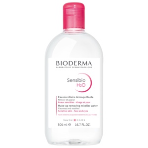Bioderma Sensibio H2O Make-up Removing Micelle Solution 500 ml - Micellar Water For Sensitive Skin produkt bild
