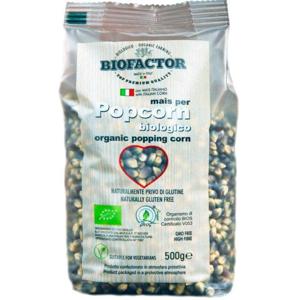 Biofactor Blå Majs Popcorn att poppa i gryta 500 g produkt bild
