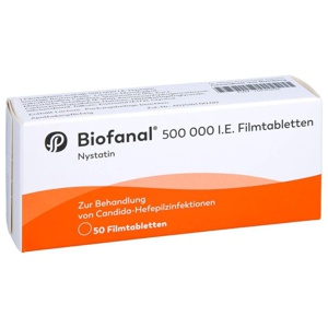 Biofanal 500 000 I.E. Filmtabletten, 50 St Filmtabletten Produktbild