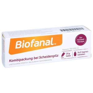 BIOFANAL Kombipackung b.Scheidenpilz Vagtab.+Salbe Produktbild