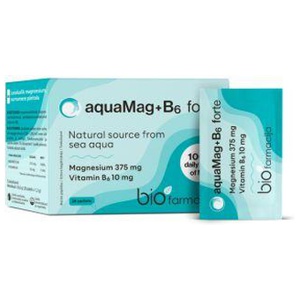 Biofarmacija AquaMag+B6 Forte pulber N28 toote pilt