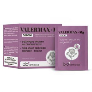 Biofarmacija Valermax 500mg + Mg N28 toote pilt