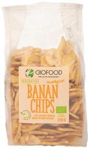 Biofood Bananchips 200 g produkt bild