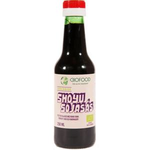 Biofood Japansk Shoyu sojasås 250 ml produkt bild