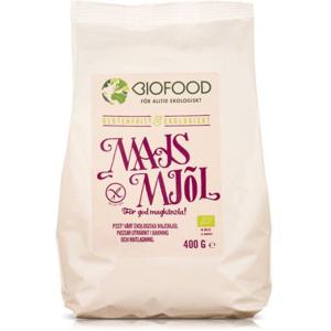 Biofood Majsmjöl 400 g produkt bild