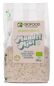 Biofood Mandelmjöl 200 g produkt bild