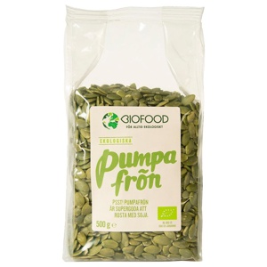 Biofood Pumpafrön 500 g produkt bild