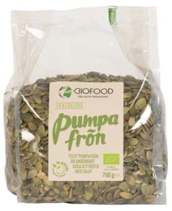 Biofood Pumpafrön 750 G produkt bild
