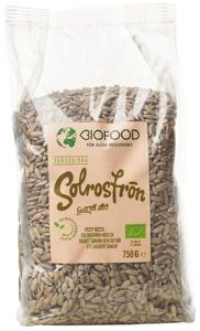 Biofood Solrosfrön 750 g produkt bild