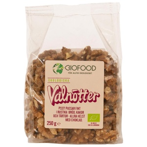 Biofood Valnötter 250 g produkt bild