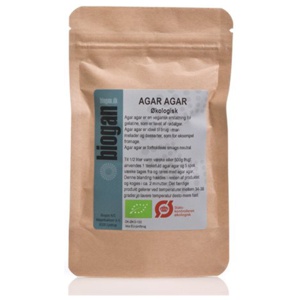 Biogan Agar agar pulver Ø • 30g. produktbillede