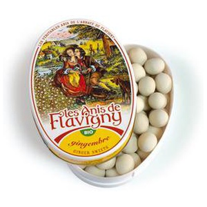 Biogan Anis pastiller ingefær Ø - 50 g produktbillede