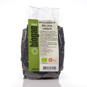 Biogan Beluga linser Ø 500 g produktbillede