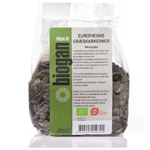 Biogan Græskarkerner europæiske Ø 400 g produktbillede
