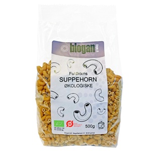 Biogan Suppehorn Fuldkorn Ø 500 g produktbillede