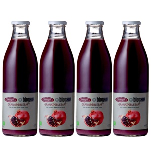 Biogan Granatæblesaft Ø - 1 L produktbillede
