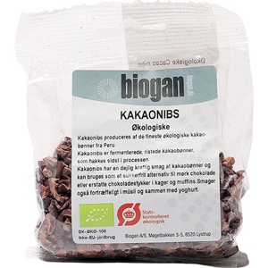 Biogan Kakaonibs Økologisk   80 g produktbillede