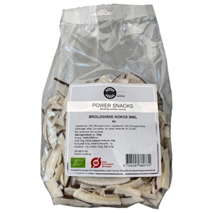 Biogan Kokos Smil rå Ø 400 g produktbillede
