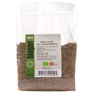 Biogan Spidskommen hel Ø - 100 g produktbillede