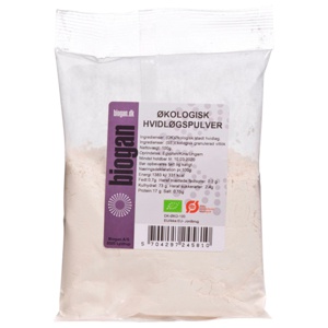 Biogan Hvidløgspulver Ø - 100 g produktbillede